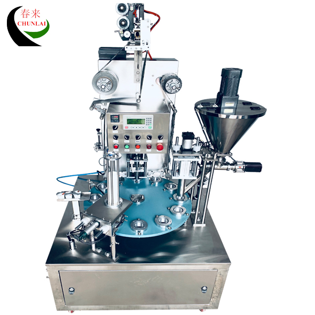 KIS-900 Rotationstyp Upshot Kaffeetasse Füllungsdichtungsmaschine
